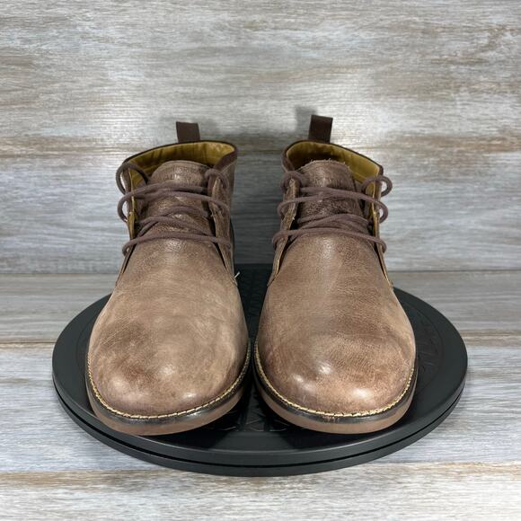 Cole Haan Mens Curtis II Chestnut Leather Chukka Boots Size 11 M - Picture 2 of 8